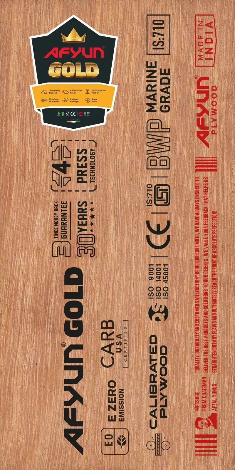 Afyun Gold Plywood